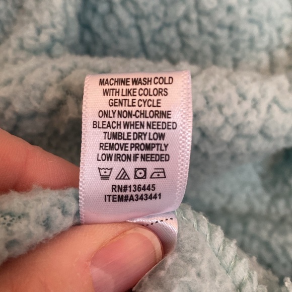 Muk Lunks-Teal fleece pullover crewneck. So soft and comfortable size M - Picture 5 of 5